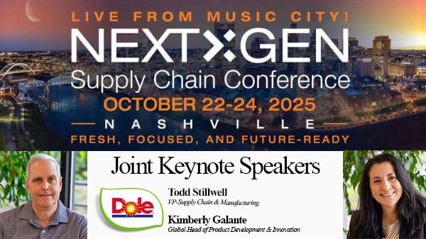 rickspairdigi's tweet image. Dole’s Todd Stillwell, Kimberly Galante to deliver Joint Keynote at 2025… Dole executives Todd Stillwell, vice president of supply chain &amp;amp;… scmr.com/article/doles-…