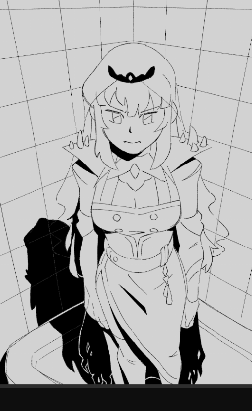 she's just there guys 