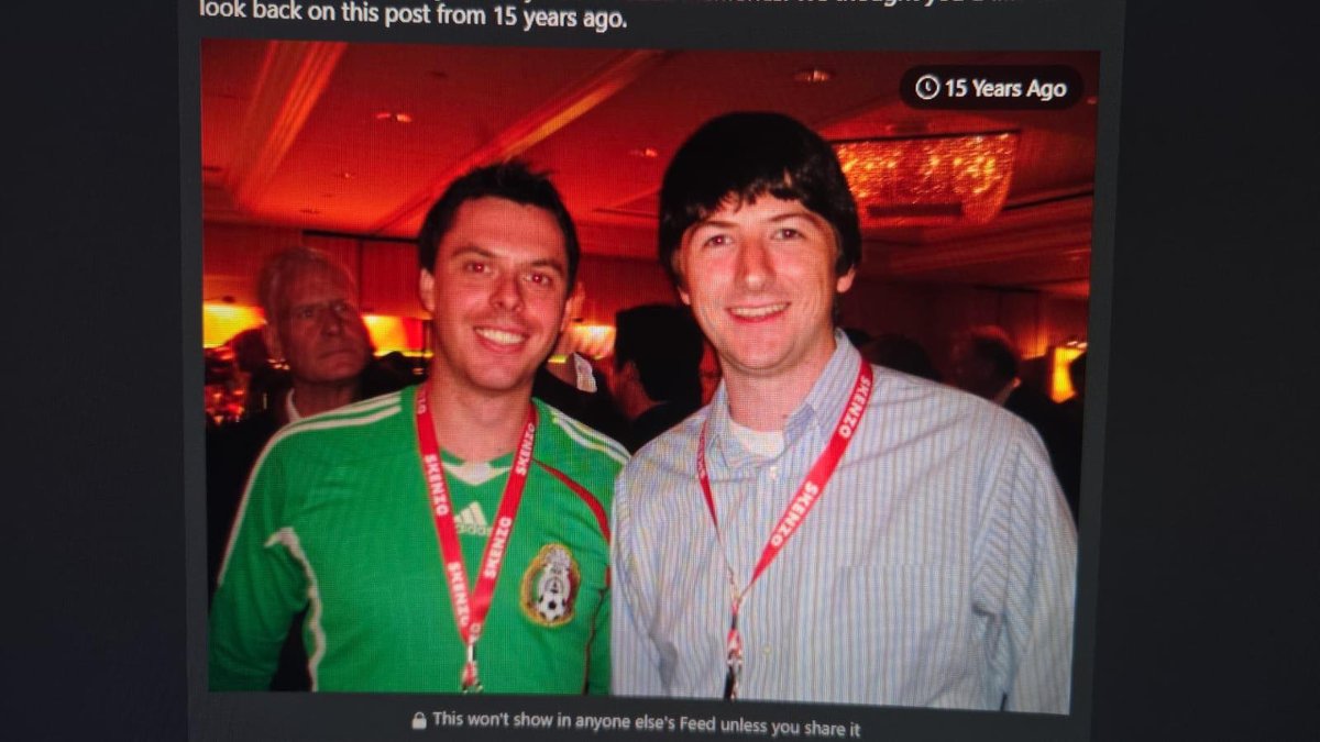 Me and <a href="/scrsteven/">SK</a> over 15 years ago. Our first ever Traffic show thanks to <a href="/DomainKing/">RickSchwartz.com 👑 Domain King® 👑 Since 1995</a> and Howard Neu. I used to be a looker! With a Beatle too!