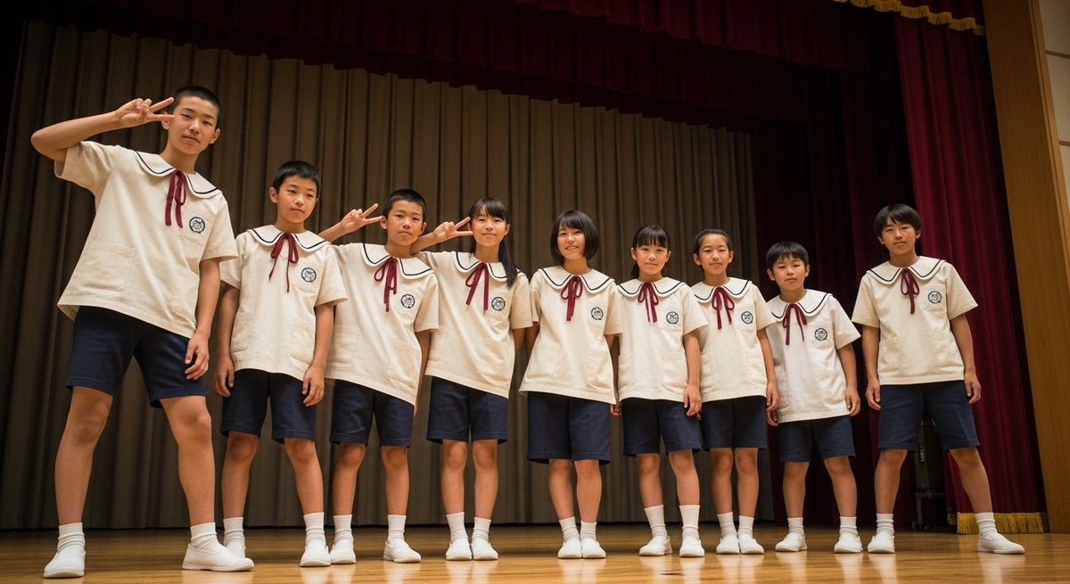 【#幻想童子 124】街角少年少女合唱団
公園に立ち寄ったら、偶然イベントが開催されていました。 ステージで歌っていた合唱団の、少しレトロな変形セーラー服？がとても可愛らしくて、思わず足を止めてしまいました。
後で調べてみたら、地元では有名な由緒正しき合唱団みたいで、推しが増えました。