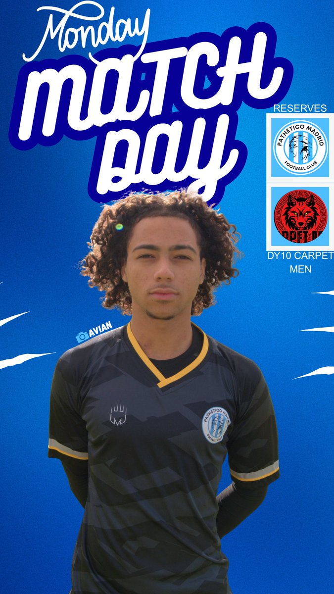 Pathetico Madrid F.C. (@pathetico_fc_) on Twitter photo ๐๐๐๐ฟ๐ผ๐ ๐๐ผ๐๐พ๐๐ฟ๐ผ๐ โญ๏ธ
Last night's disappointment (Game Cancelled - Opposition dropped out) was only 1 little hurdle.
Tonight, the big challenge AWAITS!
๐ ๐ฆ๐๐ข๐ง ๐๐ง ๐ฃ๐ฅ๐ข๐ ๐ข๐ง๐๐ข๐ก! ๐ ๐ฃ๐ ๐๐ ๐ ๐๐ฌ๐ญ๐ฌ
(please note: no Livestream tonight!)
Back Weds! ๐๐๐๐ฟ๐ผ๐ ๐๐ผ๐๐พ๐๐ฟ๐ผ๐ โญ๏ธ
Last night's disappointment (Game Cancelled - Opposition dropped out) was only 1 little hurdle.
Tonight, the big challenge AWAITS!
๐ ๐ฆ๐๐ข๐ง ๐๐ง ๐ฃ๐ฅ๐ข๐ ๐ข๐ง๐๐ข๐ก! ๐ ๐ฃ๐ ๐๐ ๐ ๐๐ฌ๐ญ๐ฌ
(please note: no Livestream tonight!)
Back Weds!