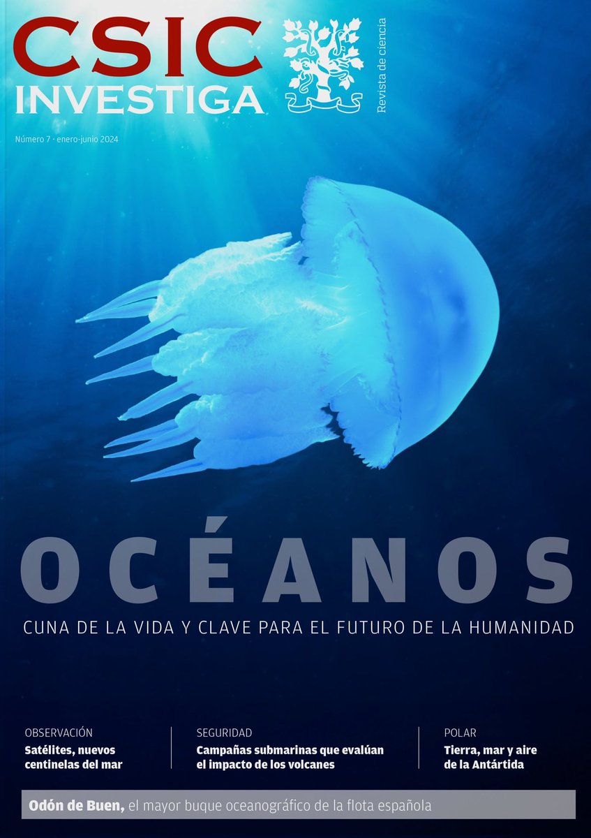 El CSIC publica el número 9 de su revista CSIC Investiga, dedicado a la arqueología y patrimonio

¡Descárgalo gratis! 📩 tiny.cc/wwwp001

Números anteriores ➡️ digital.csic.es/browse?type=au…

-Covid-19 
-Cáncer
-Energía
-Digital
-Cerebro
-Espacio
-Océanos
-Minerales críticos