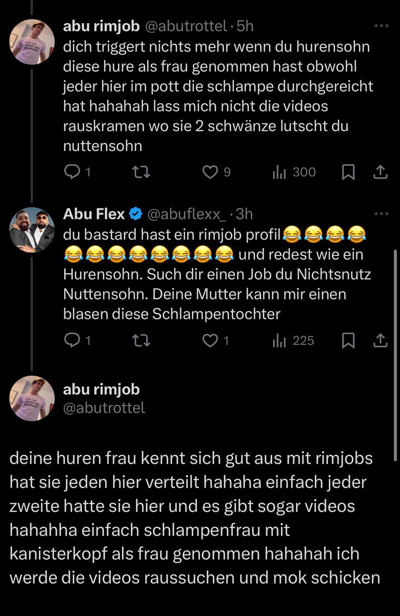 Ist Abu Flex PA Sports oder was hab ich verpasst?