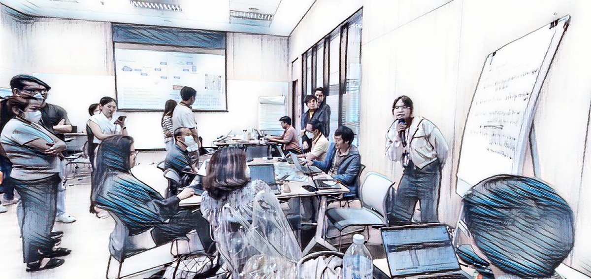 maeklong's tweet image. Mini #CSSLP - Day 1 at Bank of Ayudhya (BAY), Krungsri