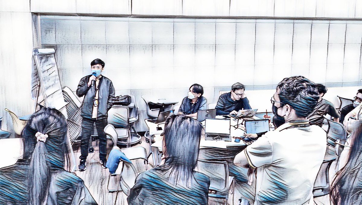 maeklong's tweet image. Mini #CSSLP - Day 1 at Bank of Ayudhya (BAY), Krungsri
