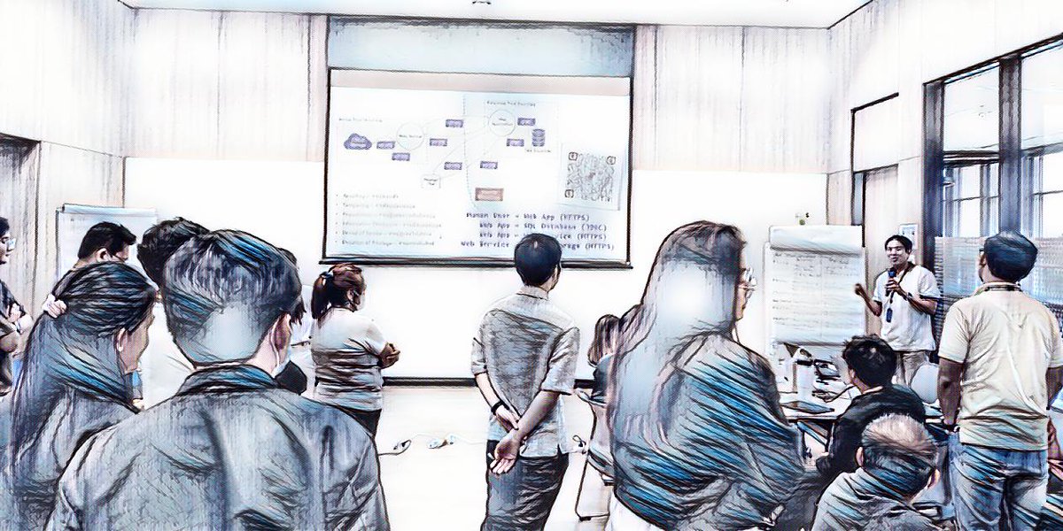 maeklong's tweet image. Mini #CSSLP - Day 1 at Bank of Ayudhya (BAY), Krungsri