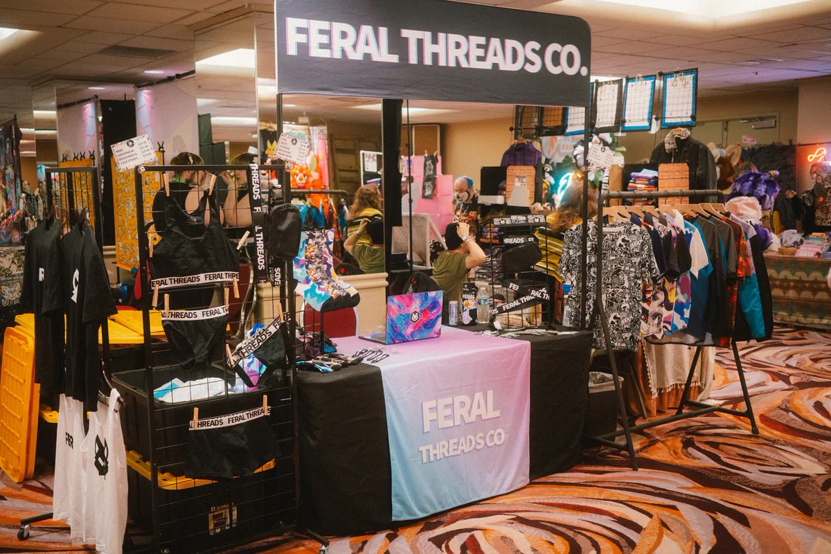 FeralThreadsCo's tweet photo. Heya, this is Feral Threads CO!

We’re a small business run out of SoCal, specializing in clothing and other furry accessories!

Shop: https://t.co/n9juDB8qHU
TG channel: https://t.co/TksQcYFN5Z
Bsky: https://t.co/2NBWMLMGsw
IG: https://t.co/TfkuzoarTr https://t.co/P6EJVZPWm2