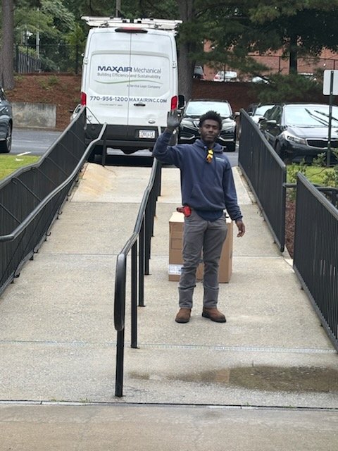 PrincipalACCA's tweet photo. @apsDouglassHigh Class of 2025 graduate &amp; @AtlantaCCAcad HVAC pathway completer Jahari Pierce is already making moves! Hired by MaxAir Mechanical right after graduation, Jahari returned to ACCA on the first day of school—this time as an industry pro! 🔧💼 #ACCAproud https://t.co/5hJcl3P2hr