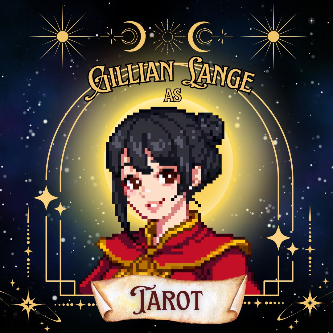 🔮ROLE ANNOUNCEMENT✨

I’m excited to share that you all can hear me as Tarot and help you, the player, in the upcoming JRPG,  <a href="/DungeonDial/">Dungeon Dial</a> !

Check it out the steam page and add it to your steam wishlist today!!

store.steampowered.com/app/3704630/Du…