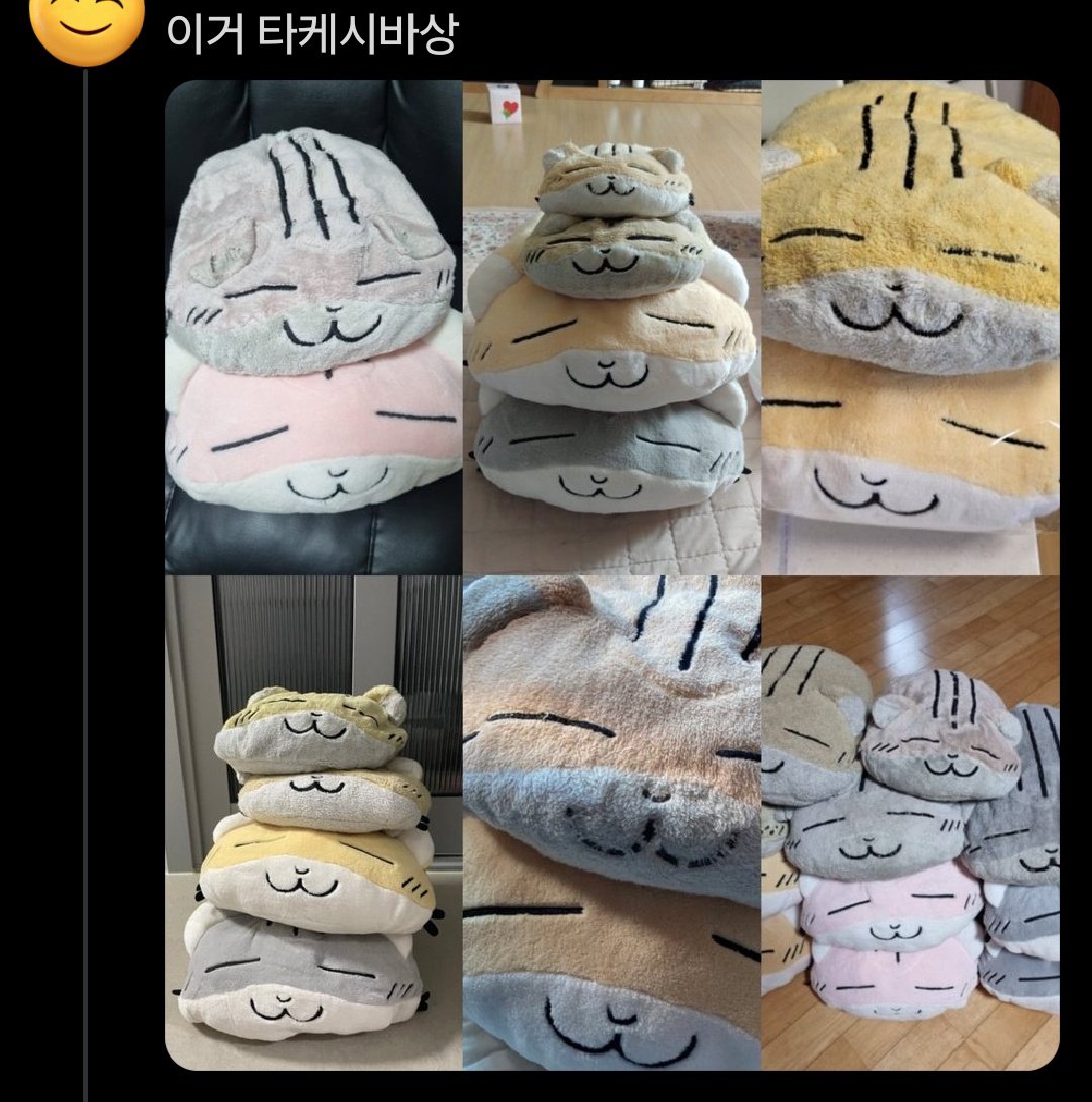 이거 베개 재구매한 엄마가 타케시바라는건줄알았는데 알고보닌까 추억의 촉감개좋은 낡은애착베개가 타케시바라는거였고 너무웃음