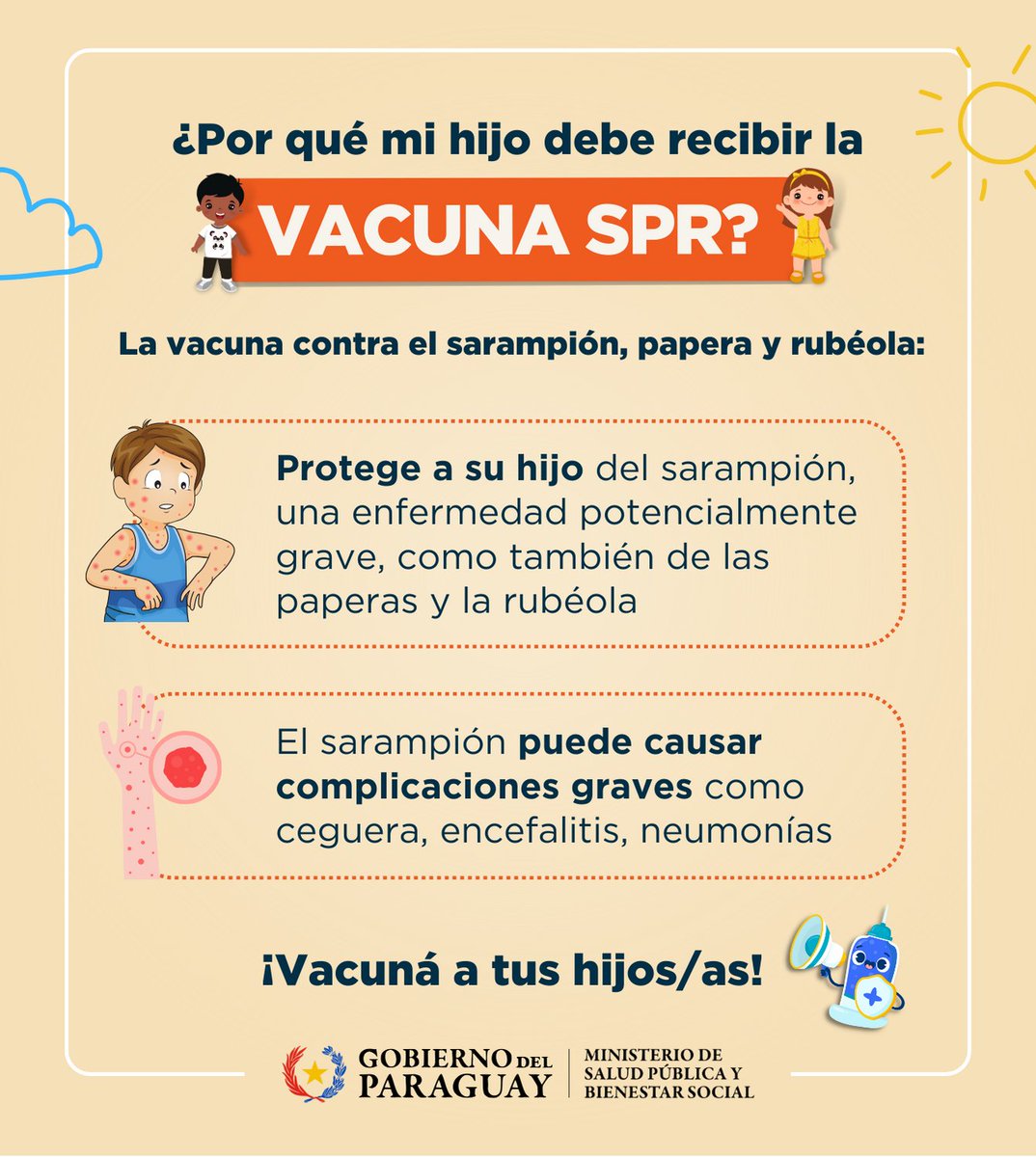 Salud confirma un caso de sarampión en San Pedro

🔹 Este evento representa un caso relacionado con la importación del virus en el distrito de Santa Rosa.

➕ℹ️ goo.su/LewWzwf