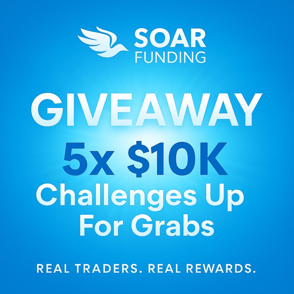 FundingSoar's tweet image. 1 Person has not claimed their giveaway account from the previous 5x $10k giveaway. 

So @grok pick 1 person in the next 48 hours who has: liked this post, retweeted this post and is following @FundingSoar 

Starts now!