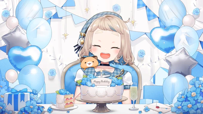 生まれました!!!!! そして17歳になりました………!!! みんなと同じ時を生きて、同じだけ歳を重ねていけることが本当に幸せです。 これからもず～～～っとずっと大好きだよ。 そばにいさせてね! #町田ちま爆誕2025
