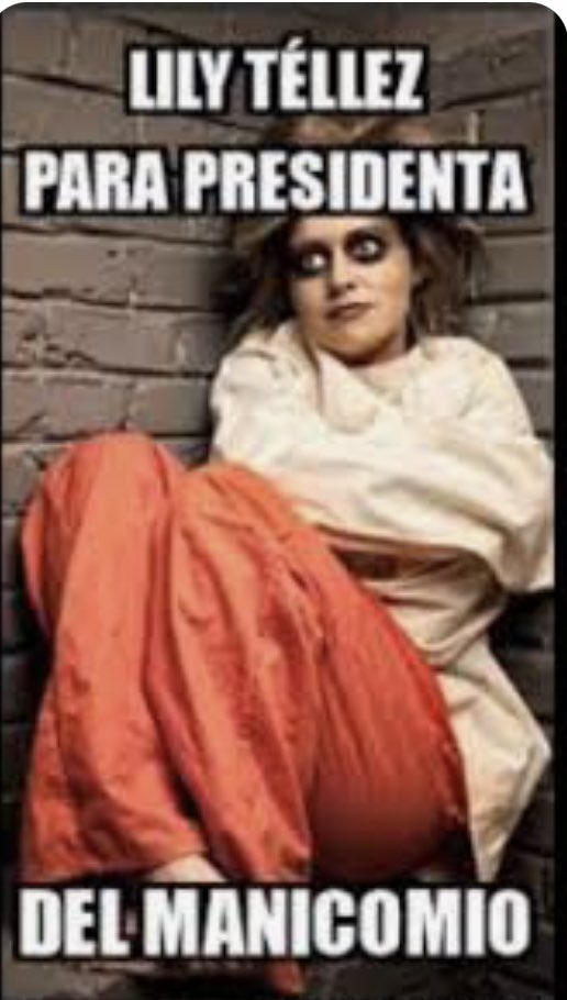 Jomalingo1's tweet photo. @LillyTellez @Claudiashein La loca sigue con su afán de protagonismo , insulsa , vana , fútil , vaya espantajo de personaje , al manicomio por favorrrr!!! https://t.co/HhxQ2LMIc1