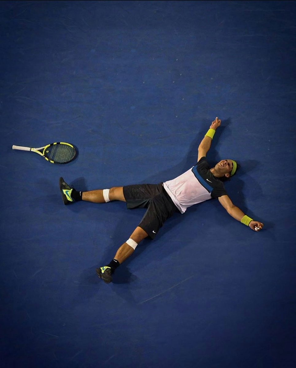 Rafael Nadal outside clay:

— 29 Titles
— 8 Grand Slams
— 16 Grand Slam Finals
— 10 Masters
— 2 Olympic Golds
— 2 Davis Cups
— 7-9 vs Djokovic &amp; Federer in Grand Slams

More than just the King of Clay.