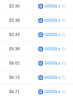 Been holding $stock for few hours now. Rewards are hitting. GOOGLE stocks in the wallet. not bad. 

Already received 200$ worth of stock

stok19n1VuNfvLmMCcSaUNcgXTS7bPAbt8b9J8megs8
