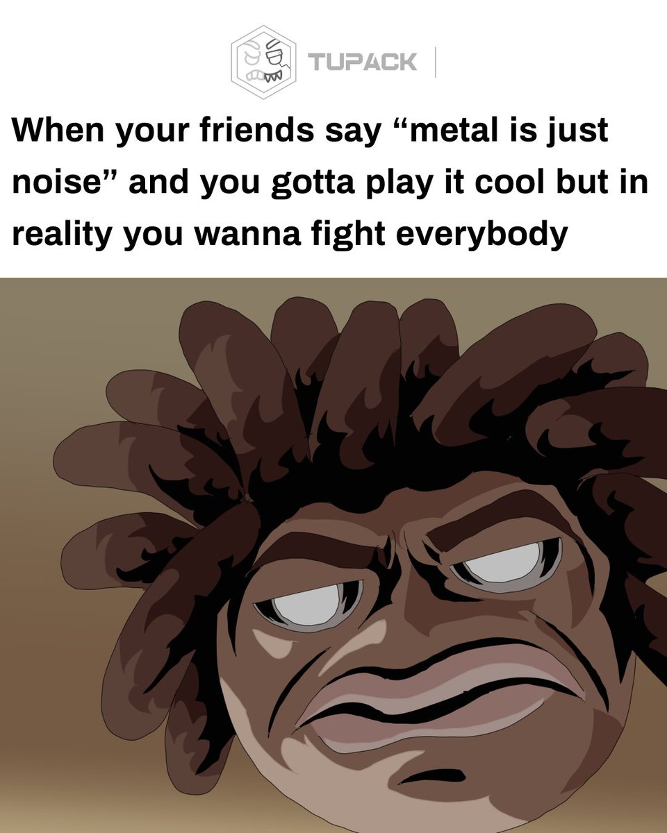 Me pretending it’s fine after they said metal is just noise 🤡🤬
#TuPack #PlayToEarn #GameFi #CryptoMeme #Web3Gaming