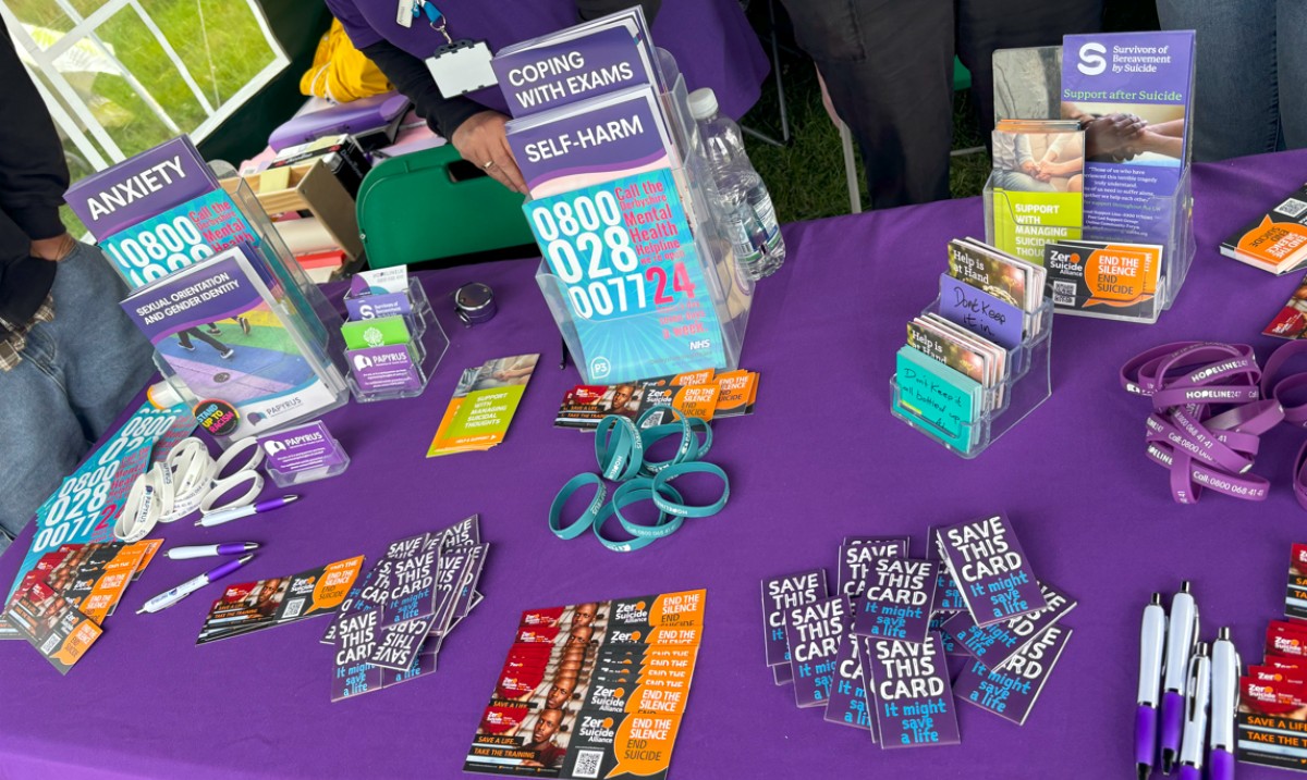 Derbyshire Community Health Services NHS FT (@dchstrust) on Twitter photo Well done to Wendy Hodgkinson and everyone from the Derbyshire Mental Health and Suicide Prevention team on the success of their stall at <a href="/ynotfestival/">Y Not Festival ⚡</a>!
You shared important resources and information with festival goers. Thank you to you all. ⭐
#SuicidePrevention #TeamDCHS Well done to Wendy Hodgkinson and everyone from the Derbyshire Mental Health and Suicide Prevention team on the success of their stall at <a href="/ynotfestival/">Y Not Festival ⚡</a>!
You shared important resources and information with festival goers. Thank you to you all. ⭐
#SuicidePrevention #TeamDCHS