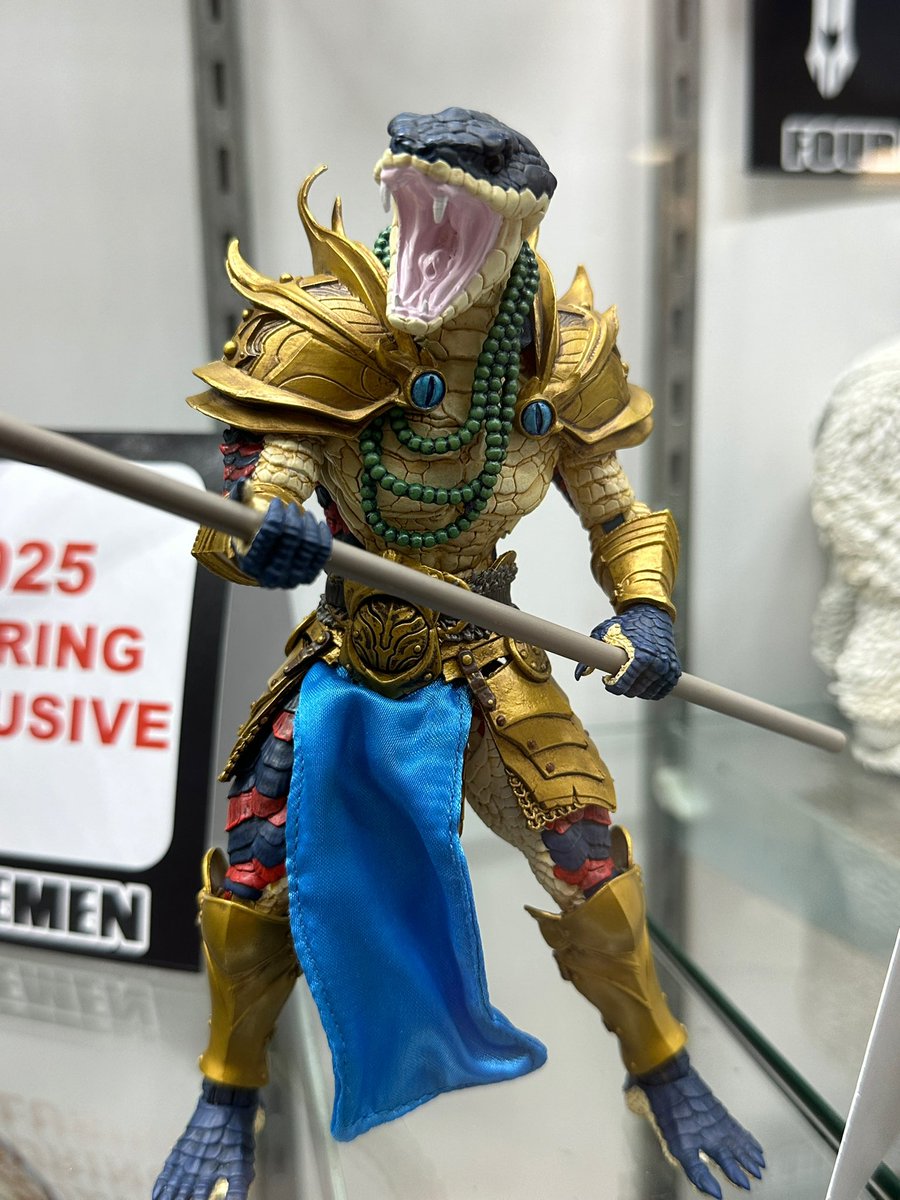 San Diego Comic-Con 2025 — Ninian Infantry Snake Warrior

Four Horsemen Studios – Booth # 3245

#collectxdestroy #toys #toycollector #actionfigures #cosplay #tmnt #motu #marvel #horror #starwars #transformers #gijoe #sdcc #comiccon #fourhorsemenstudios #snakewarrior