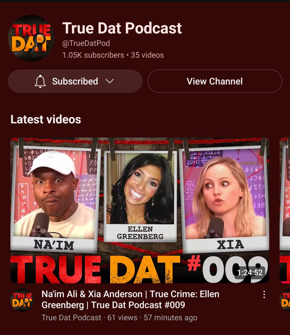 🚨 There's a new episode of True Dat out now!!! 🚨 As usual this episode is absolutely fucking WILD so don't miss it! Also make sure you SUBSCRIBE to the channel. We hit 1k subs let's keep going! 
youtu.be/zi61GRU7tcI?si…