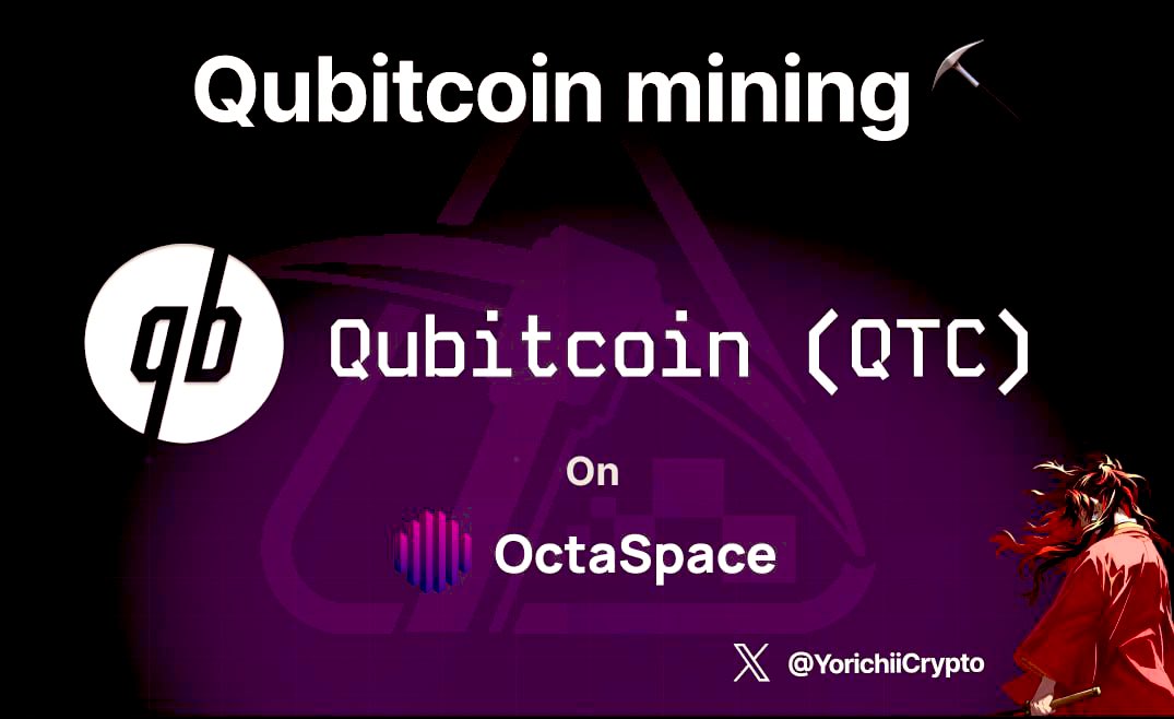 $QTC mining on OctaSpace ⛏️

If you’ve been wanting to start mining $QTC , the easiest and most efficient way is officially here.

 $OCTA has delivered yet another world first, a one-click solution to mine the most hyped newly launched coin <a href="/qubitcoinx/">Qubitcoin</a> &amp; start earning QTC 💰
