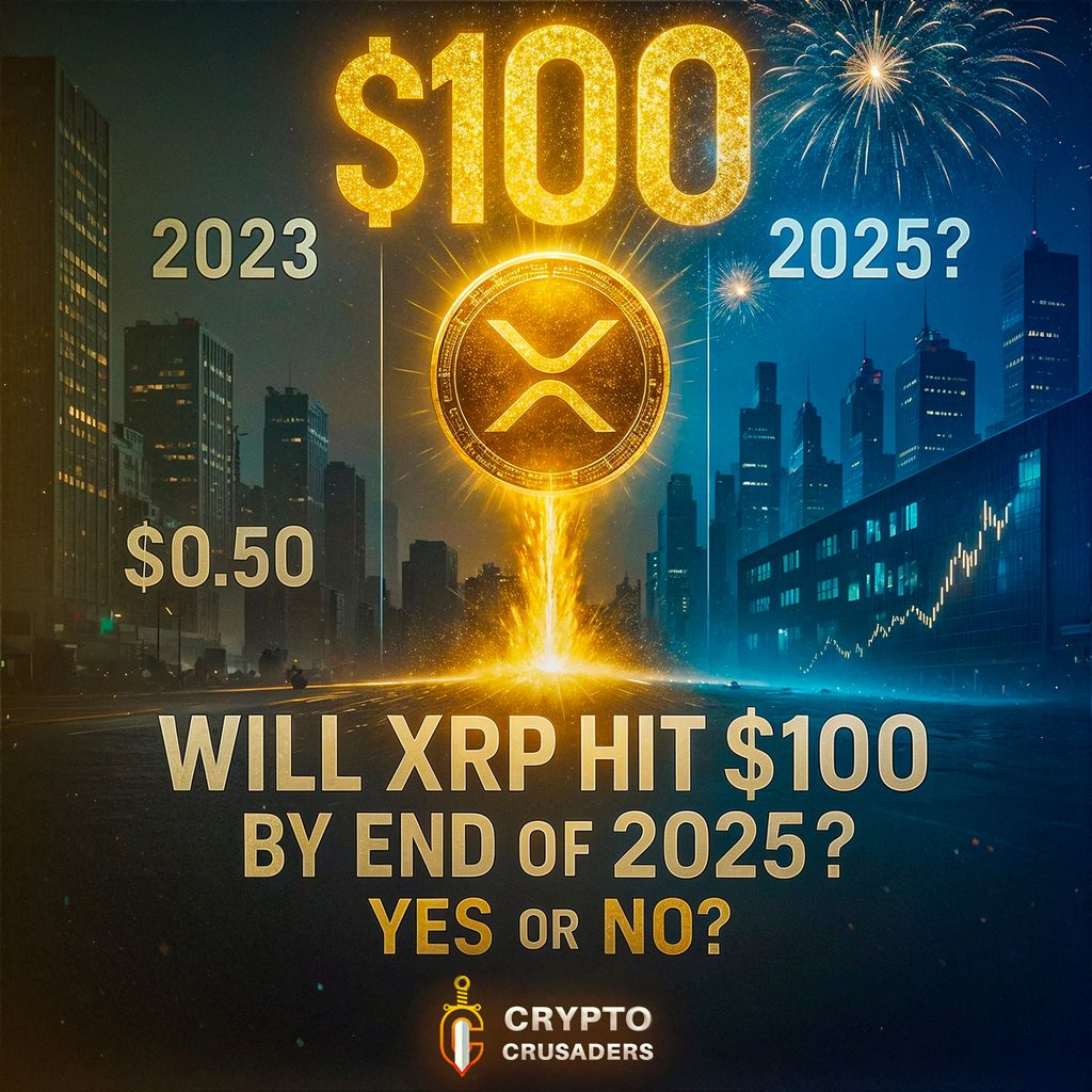 WILL #XRP REACH $100 BY THE END OF 2025? Yes or No