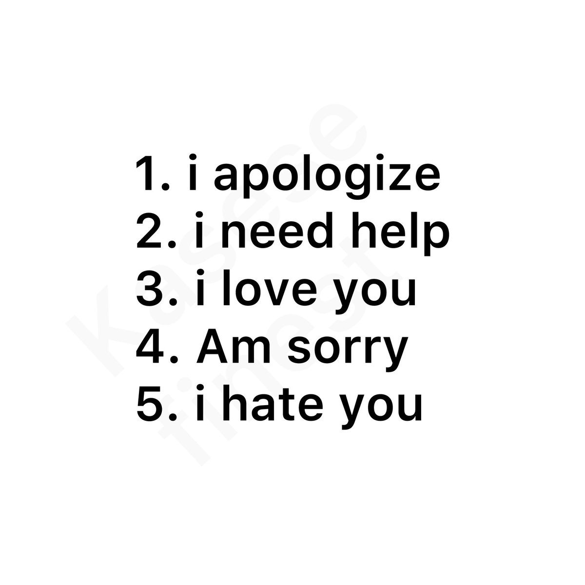 Which one is the hardest for you to say?