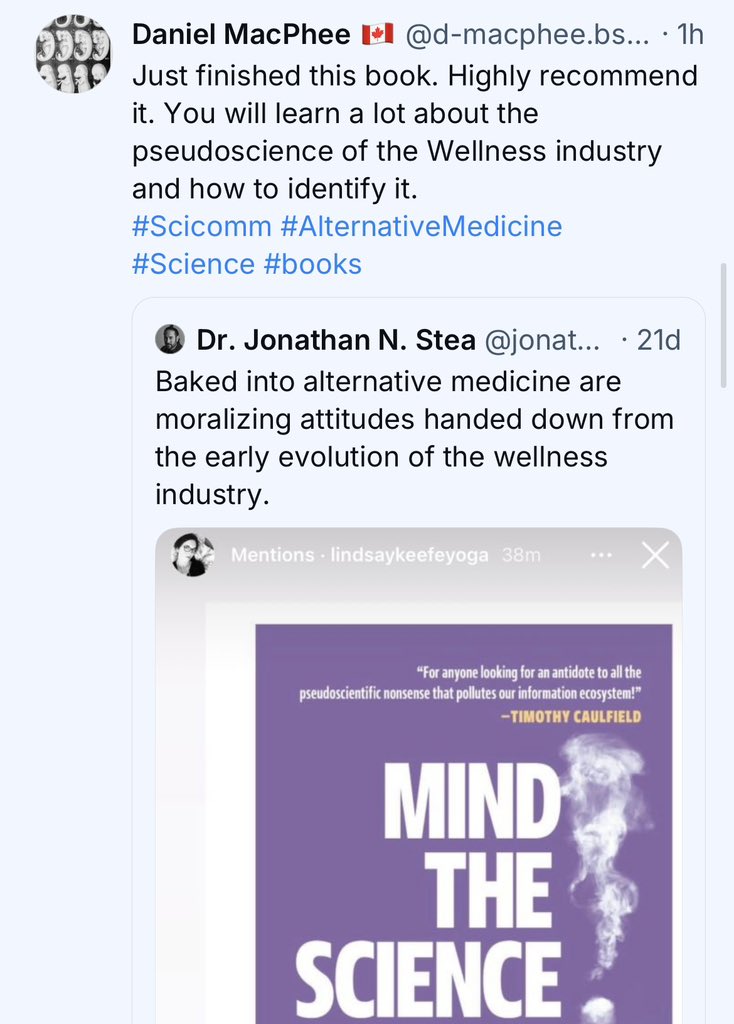What alternative medicine practitioners do that is good is not special, and what they do that is special is not good.

- Dr. Harriet Hall