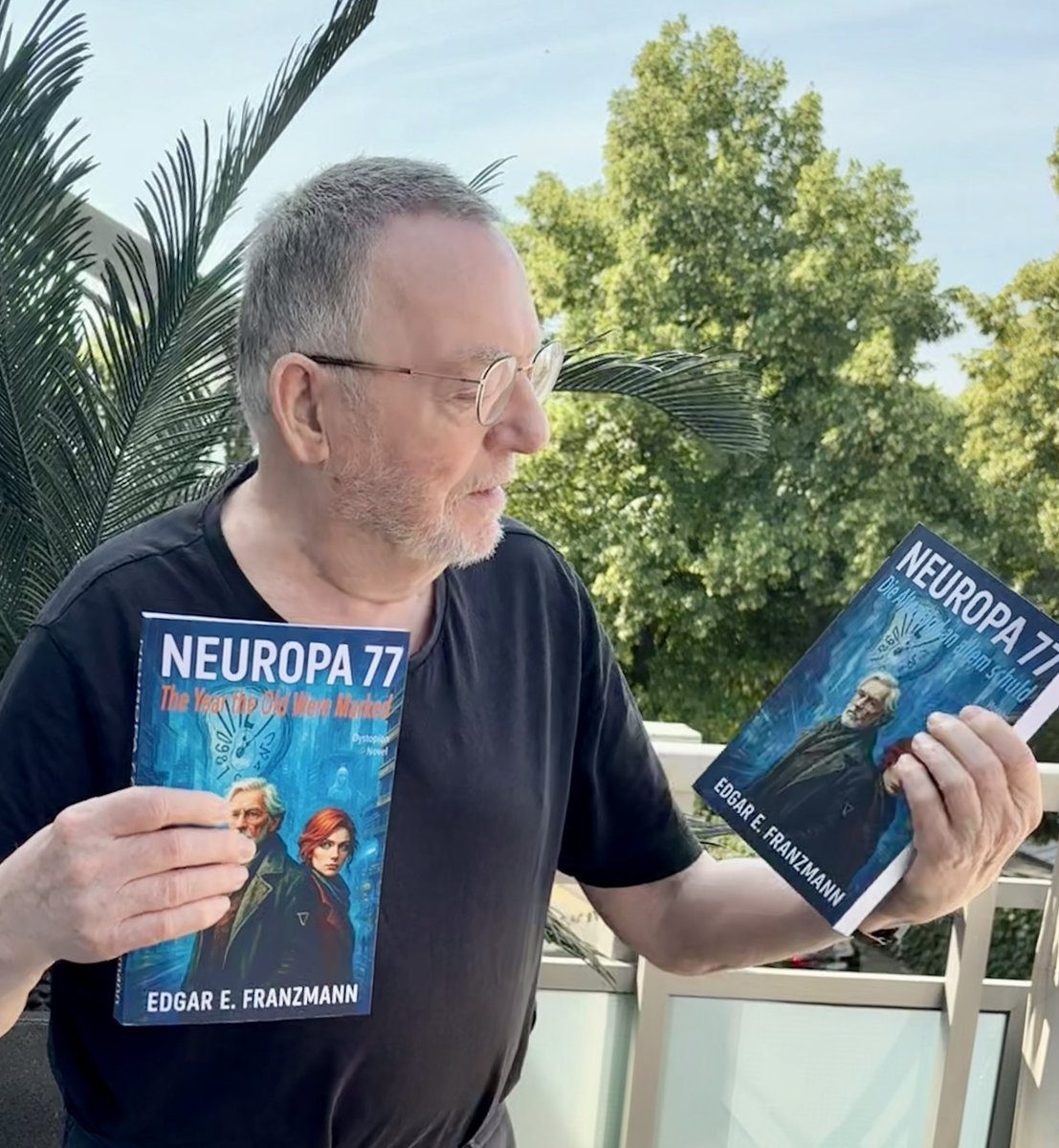 You still can buy my dystopian novel „NEUROPA 77“ on Amazon. A must tead in English and German.