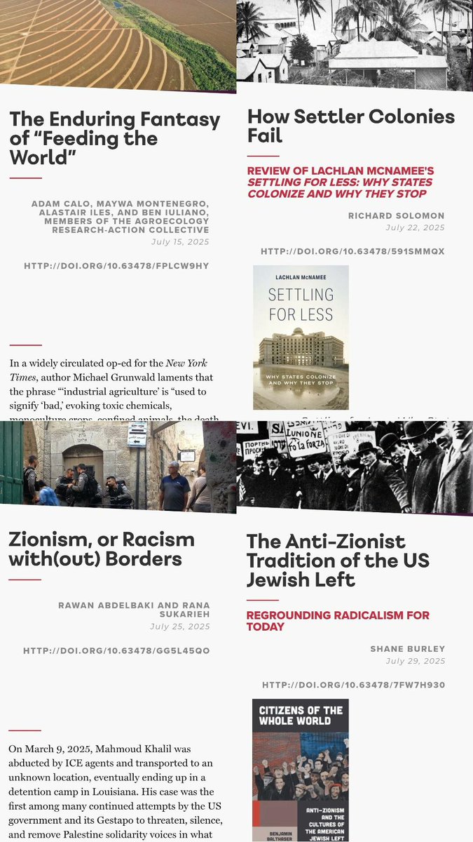 Spectre Journal (@journalspectre) on Twitter photo ...and thanks to Adam Calo, <a href="/MaywaMontenegro/">Maywa Montenegro</a>, Alastair Iles, <a href="/BenIuliano/">Ben Iuliano</a>, <a href="/SolomonsGardens/">Richard Solomon 🌹</a>, <a href="/rawanbaki/">Rawan Abdelbaki | فلسطين حرة</a> , <a href="/ranasukkarieh/">Rana Sukarieh رنا سكرية</a>, and <a href="/shane_burley1/">Shane Burley בד</a> for taking us through the second half of July.
Links in thread 👇🏽🧵 ...and thanks to Adam Calo, <a href="/MaywaMontenegro/">Maywa Montenegro</a>, Alastair Iles, <a href="/BenIuliano/">Ben Iuliano</a>, <a href="/SolomonsGardens/">Richard Solomon 🌹</a>, <a href="/rawanbaki/">Rawan Abdelbaki | فلسطين حرة</a> , <a href="/ranasukkarieh/">Rana Sukarieh رنا سكرية</a>, and <a href="/shane_burley1/">Shane Burley בד</a> for taking us through the second half of July.
Links in thread 👇🏽🧵