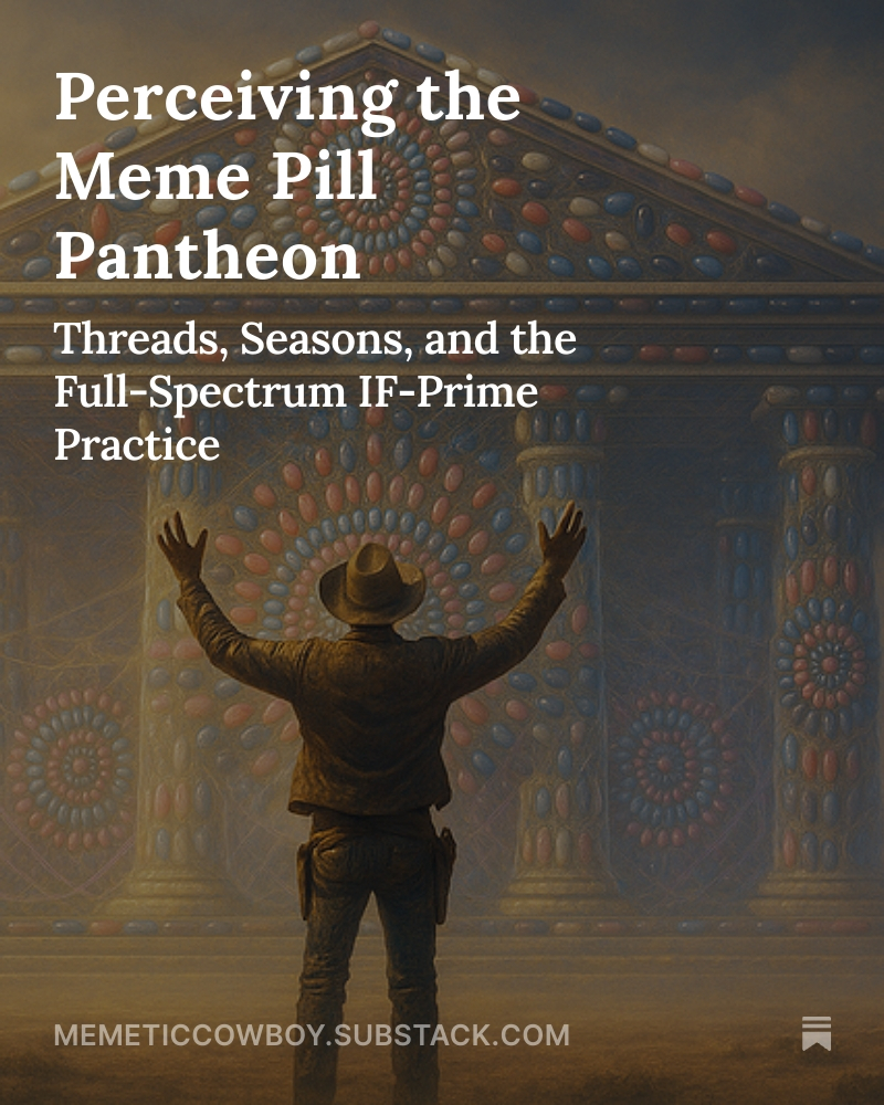 Daniel (@ddrrnt) on Twitter photo Question the meme pills, people!
Big thanks to <a href="/MarekArts/">Marek Miniatures</a> <a href="/RedfearnMike/">Michael Redfearn</a> and <a href="/ddrrnt/">Daniel Durrant</a> (my-self?) for #AIart contributions.
memeticcowboy.substack.com/p/perceiving-t⦠Question the meme pills, people!
Big thanks to <a href="/MarekArts/">Marek Miniatures</a> <a href="/RedfearnMike/">Michael Redfearn</a> and <a href="/ddrrnt/">Daniel Durrant</a> (my-self?) for #AIart contributions.
memeticcowboy.substack.com/p/perceiving-tβ¦