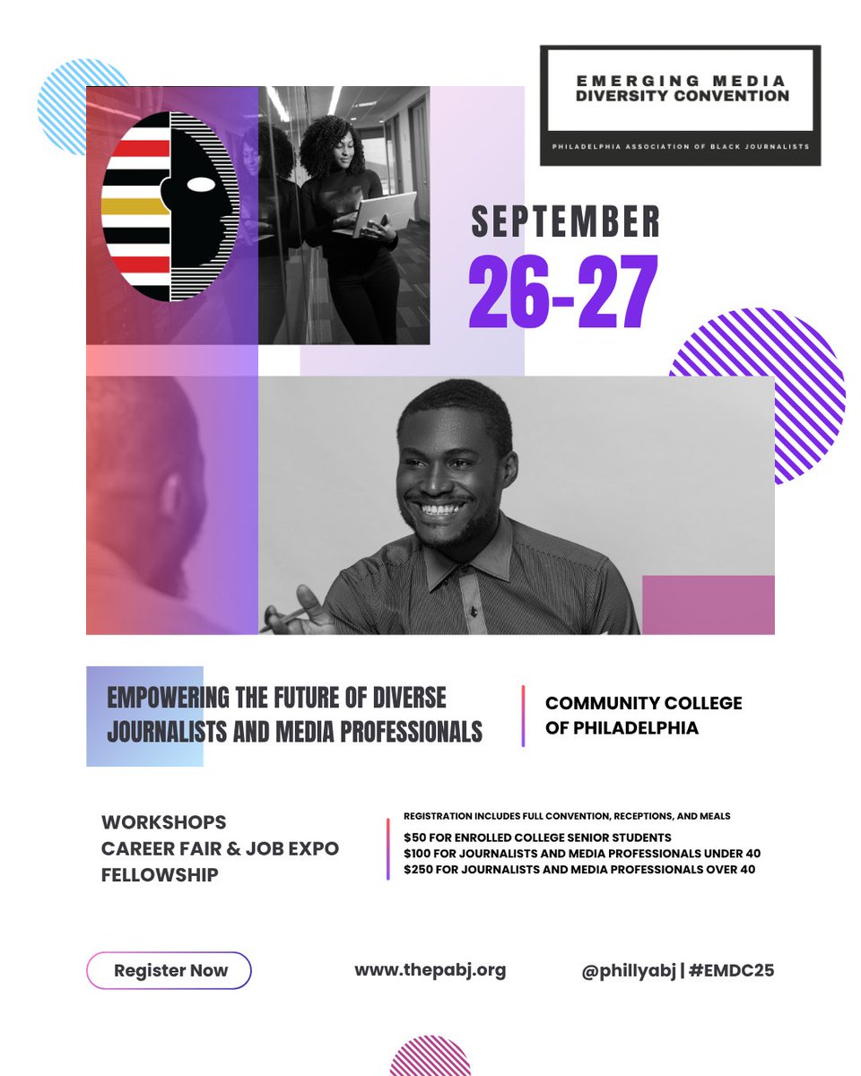 Philadelphia Association of Black Journalists ✊🏾 tweet media