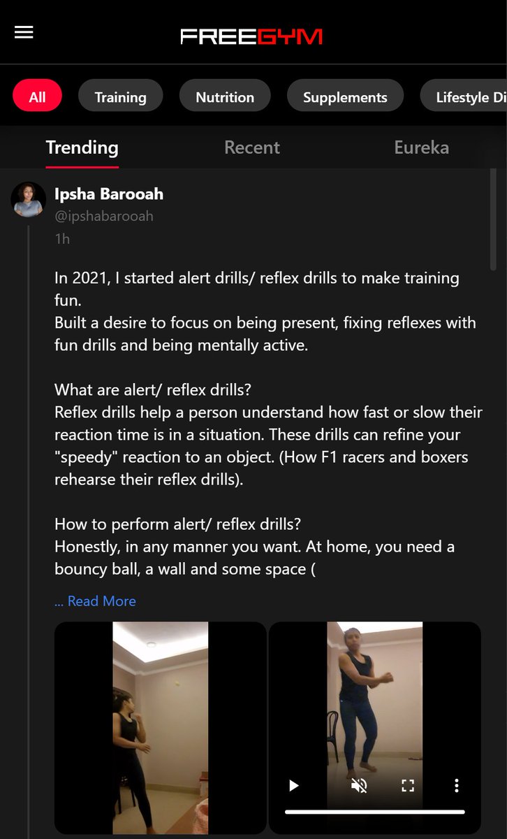 Abhinav || FreeGym (@mutant1643) on Twitter photo Check out <a href="/rapperliftsbars/">Ipsha Barooah</a>'s alert drills on FreeGym. Link's in the comments. Awesome, Ipsha 🙌 Check out <a href="/rapperliftsbars/">Ipsha Barooah</a>'s alert drills on FreeGym. Link's in the comments. Awesome, Ipsha 🙌