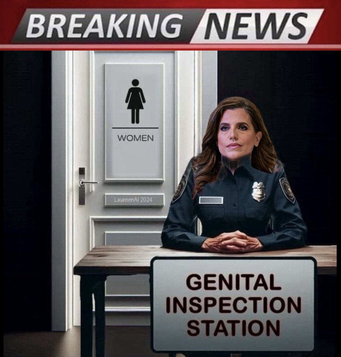 Nancy Mace announces her candidacy for Governor of Restroom Compliance in SC.