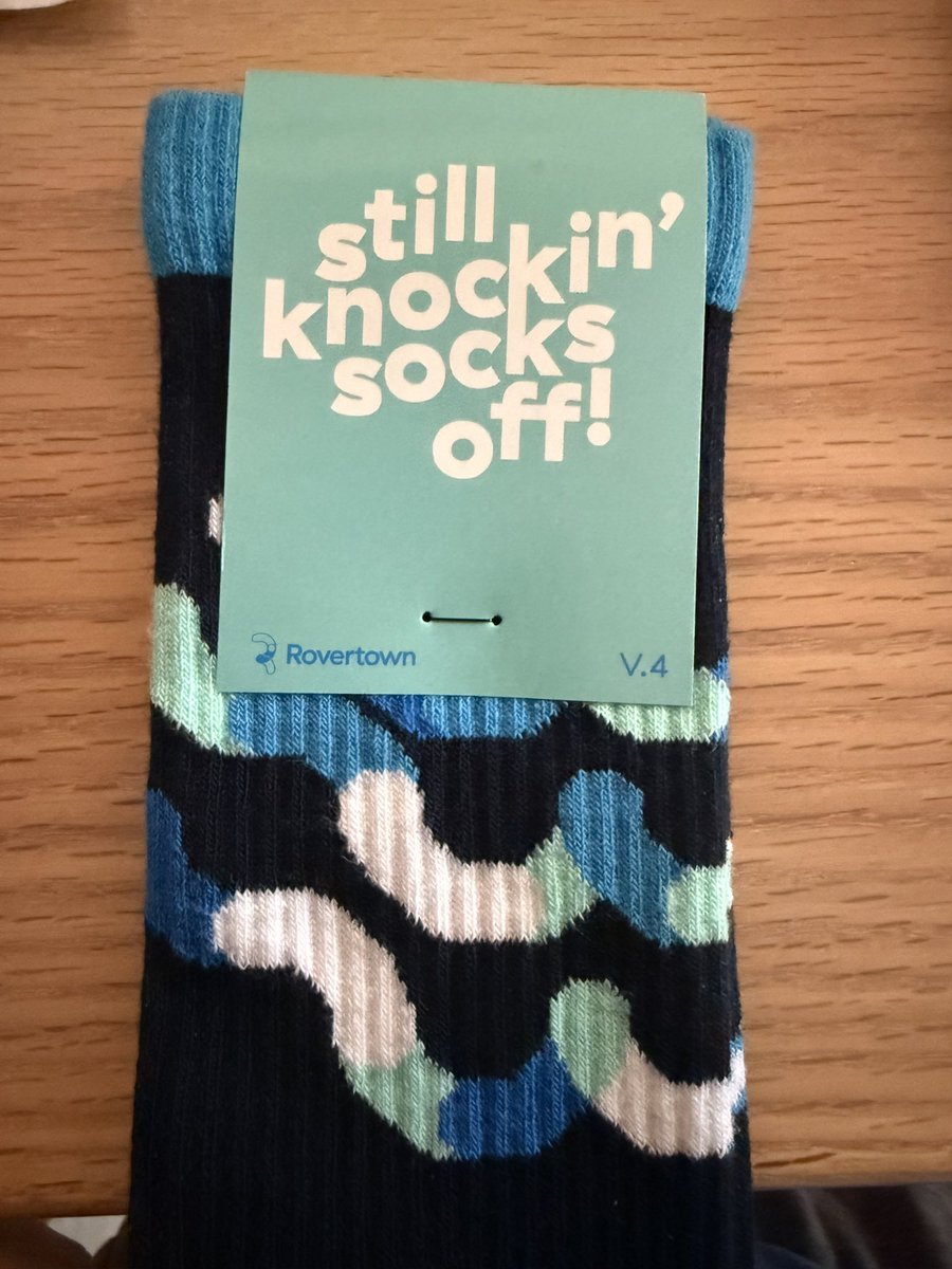 About to order more RoverSocks for the upcoming NACS Show. Special shout-out to <a href="/promotewithswag/">Swag.com</a> for always hooking <a href="/Rovertown/">Rovertown</a> up!
