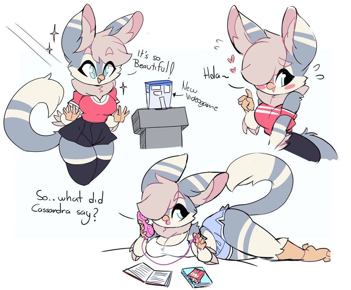 silly bird doodles
