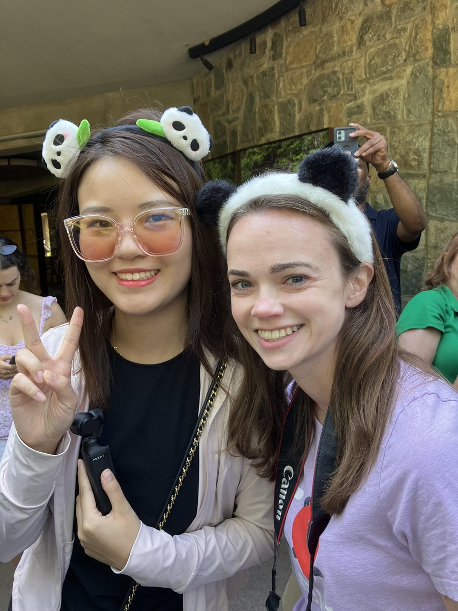 Panda birthday fun!! 🐼🥰🎂🎉  <a href="/NationalZoo/">National Zoo</a> #panda #pandas #giantpanda <a href="/ChineseEmbinUS/">Chinese Embassy in US</a>