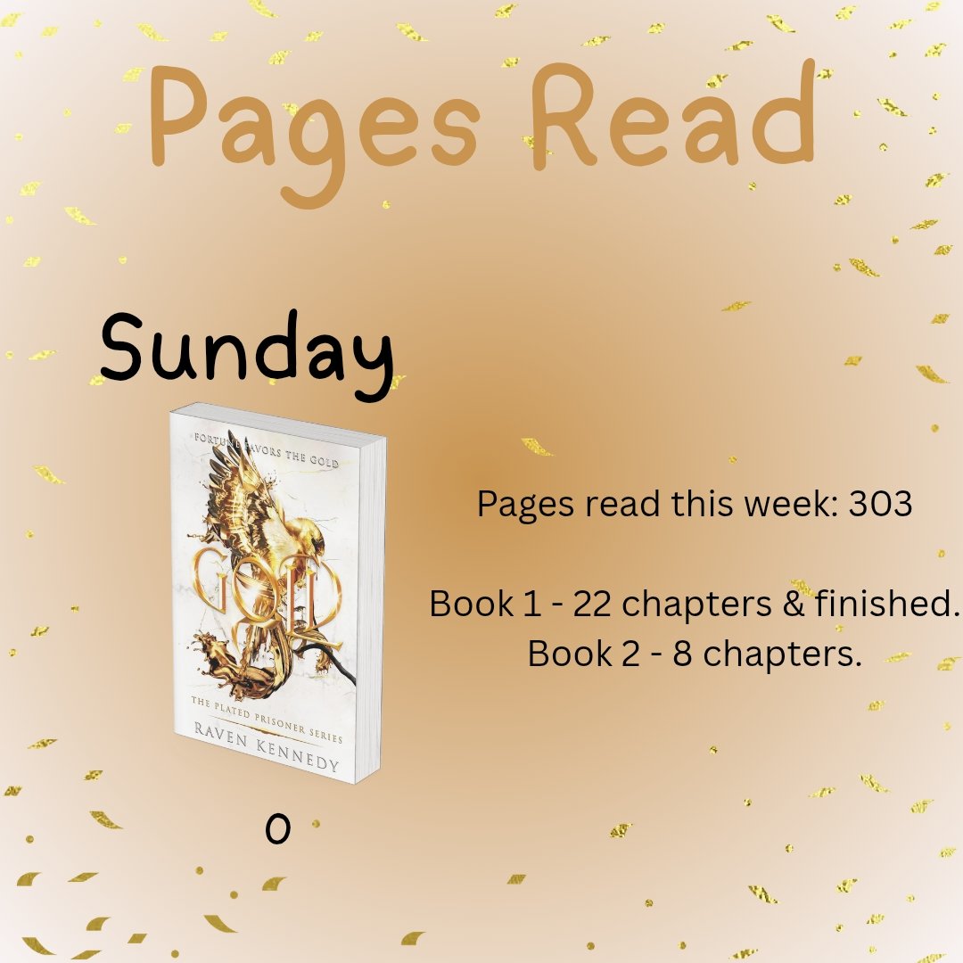📚 Last week's reading 📚

A pretty decent reading week 😃 I managed to knock 1 off my TBR pile and I'm making decent progress through Gold. 

#weeklypagesread #weeklyreading #weeklywrapup