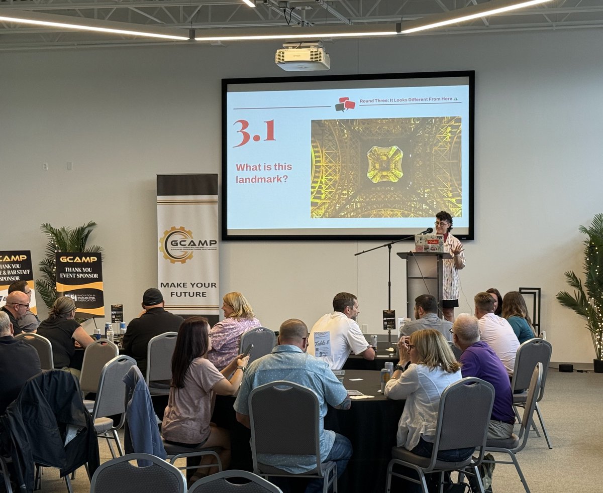 🧠 Big thanks to everyone who brought the brainpower to GCAMP’s Trivia Night!

Together we raised funds for the future of manufacturing. Thanks to sponsors HFI Manufacturing and Gripple &amp; to generous prize winners who donated back to GCAMP. 🙌
🔗 gcamp.org