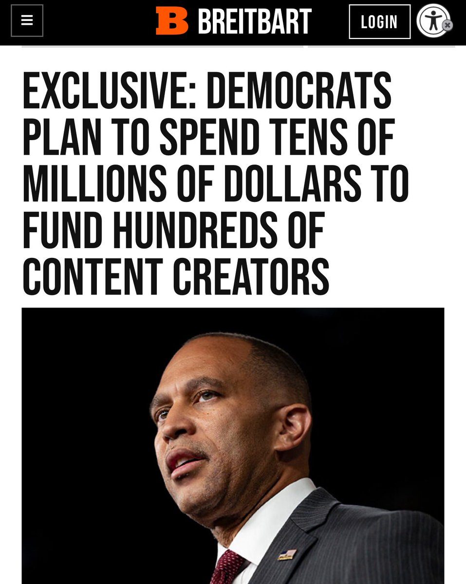 Alex Bruesewitz 🇺🇸 (@alexbruesewitz) on Twitter photo It's comical that Democrats are pouring tens of millions from their donors into a social media operation that gets thoroughly crushed by our lean, high-impact team running <a href="/TeamTrump/">Team Trump (Text TRUMP to 88022)</a> and <a href="/TrumpWarRoom/">Trump War Room</a>.
They boast about reaching 215 million people across ALL major platforms in Q1 It's comical that Democrats are pouring tens of millions from their donors into a social media operation that gets thoroughly crushed by our lean, high-impact team running <a href="/TeamTrump/">Team Trump (Text TRUMP to 88022)</a> and <a href="/TrumpWarRoom/">Trump War Room</a>.
They boast about reaching 215 million people across ALL major platforms in Q1