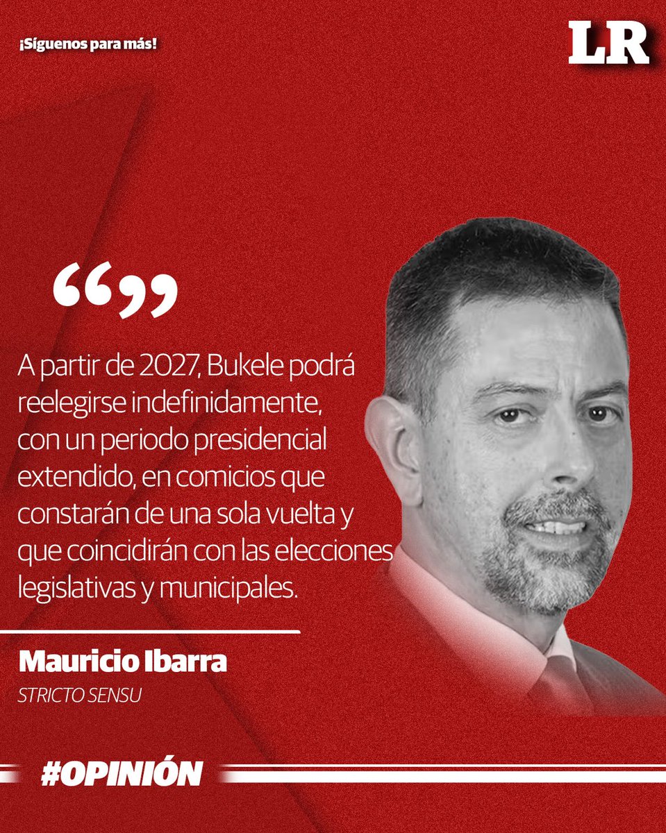 La Razón de México (@larazon_mx) on Twitter photo #StrictoSensu | La bancada oficialista justificó las modificaciones señalando que, gracias a ellas, cuando el pueblo elija a un presidente tendrá la oportunidad de premiar o castigar el trabajo que en ese momento esté haciendo el ejecutivo
Escribe <a href="/mauiibarra/">Mauricio I. Ibarra</a> ✍ #StrictoSensu | La bancada oficialista justificó las modificaciones señalando que, gracias a ellas, cuando el pueblo elija a un presidente tendrá la oportunidad de premiar o castigar el trabajo que en ese momento esté haciendo el ejecutivo
Escribe <a href="/mauiibarra/">Mauricio I. Ibarra</a> ✍