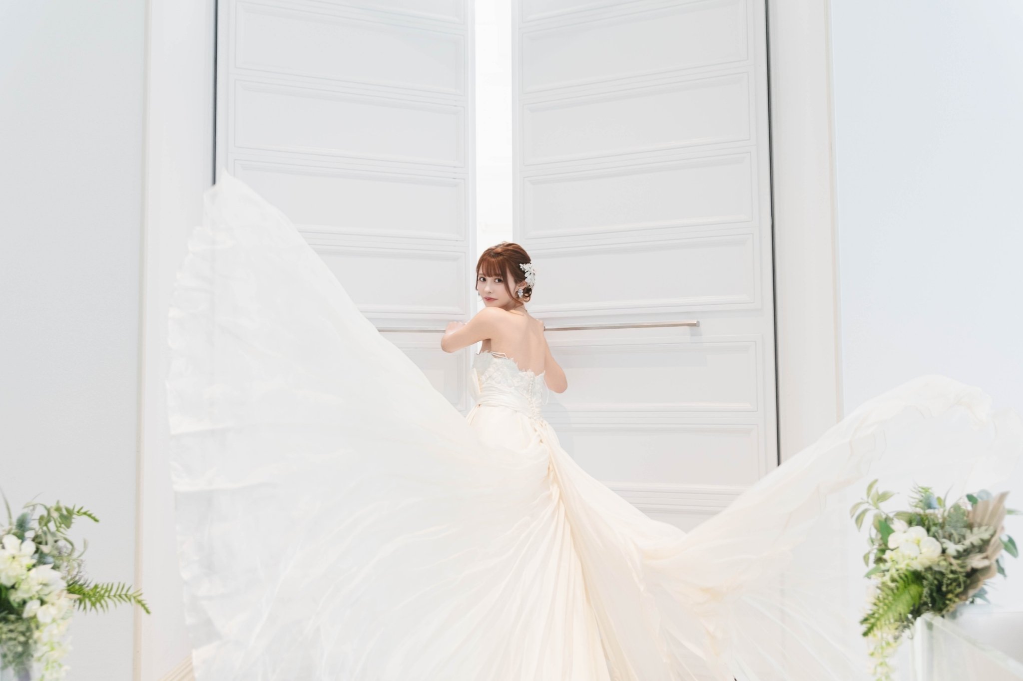 お値引本日最終日】KH-1012 ウェディングドレス 9号(7号でも⭕️詳細⬇️)