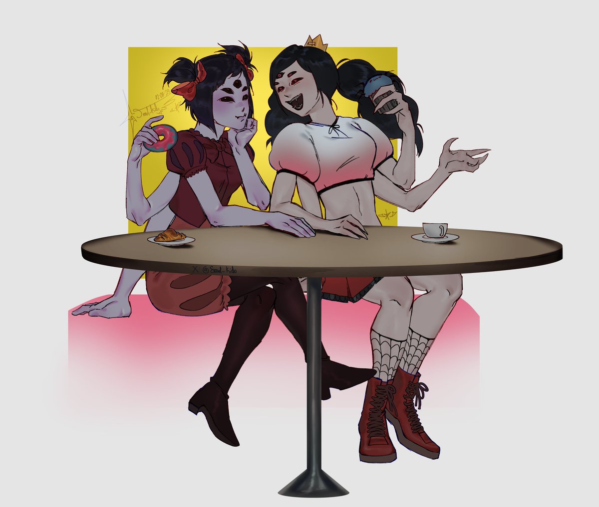 Comm done for <a href="/ThatClownGuy101/">ThatClownGuy</a> 
      #muffet #undertale