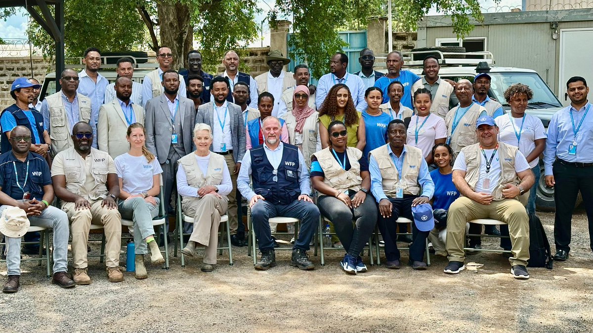 Cindy McCain (@wfpchief) on Twitter photo To the incredible <a href="/WFP_Ethiopia/">WFP Ethiopia</a> team – thank you.
In some of the toughest conditions, you deliver more than food. You bring hope and stability. I'm honored to work alongside you. To the incredible <a href="/WFP_Ethiopia/">WFP Ethiopia</a> team – thank you.
In some of the toughest conditions, you deliver more than food. You bring hope and stability. I'm honored to work alongside you.