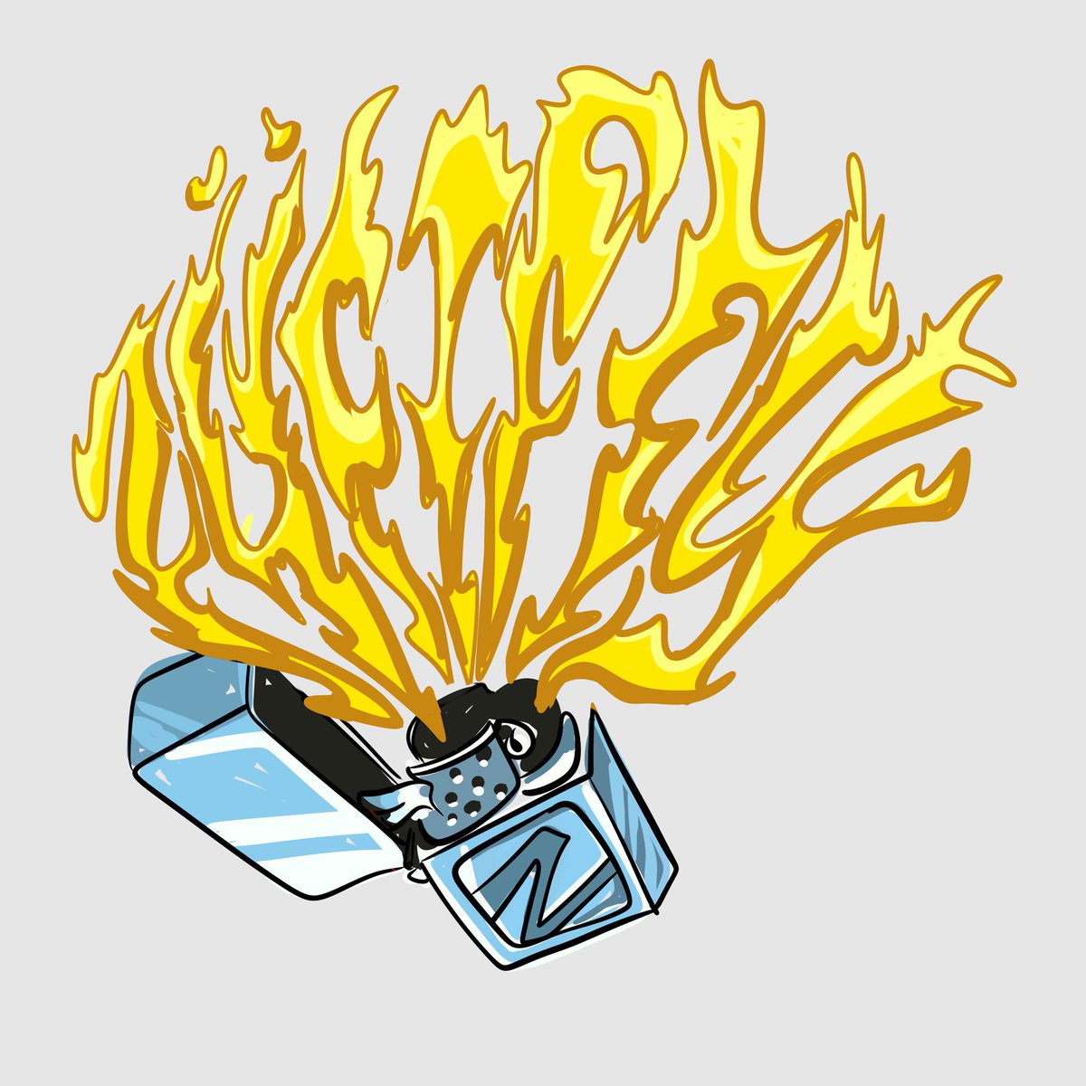 Got a little bored decided to do a quick sketch. 

Zü Style