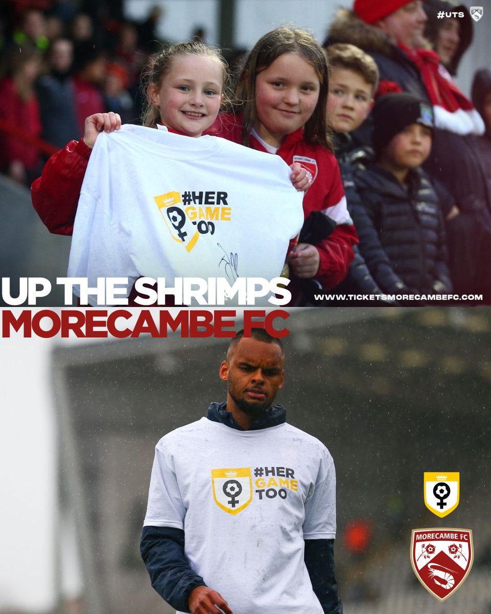 We’re sad to hear the reports surrounding our partners at <a href="/MorecambeFC/">Morecambe FC</a>. While nothing is confirmed, our thoughts are with the fans, staff, and everyone connected to the club during this difficult time. ❤️

We’re especially grateful to the staff at Morecambe FC who supported Her