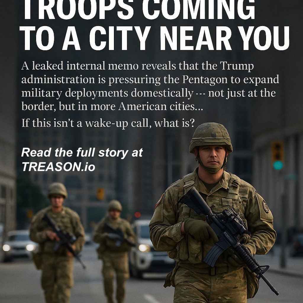 Don’t worry. They’re just here to protect you. From gangs. And immigrants. And the Constitution.