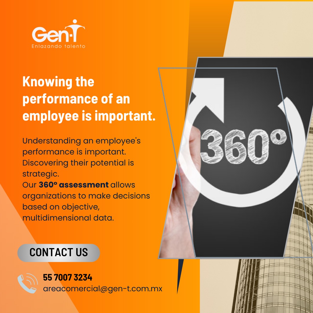 GenTEnlazando's tweet image. With our 360° assessment solution, you get a complete view of your team to make informed, objective decisions aligned with your organizational strategy.

#360Assessment #TalentManagement #PerformanceAssessment #HumanResources #CorporateTalent