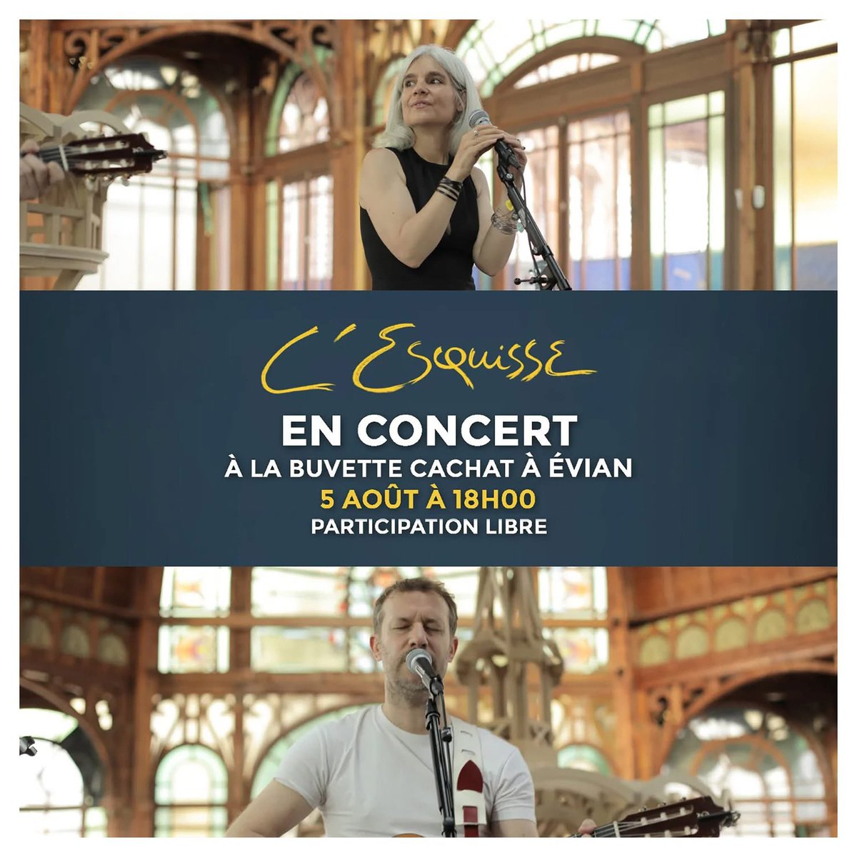 #concert #buvettecachat #evian