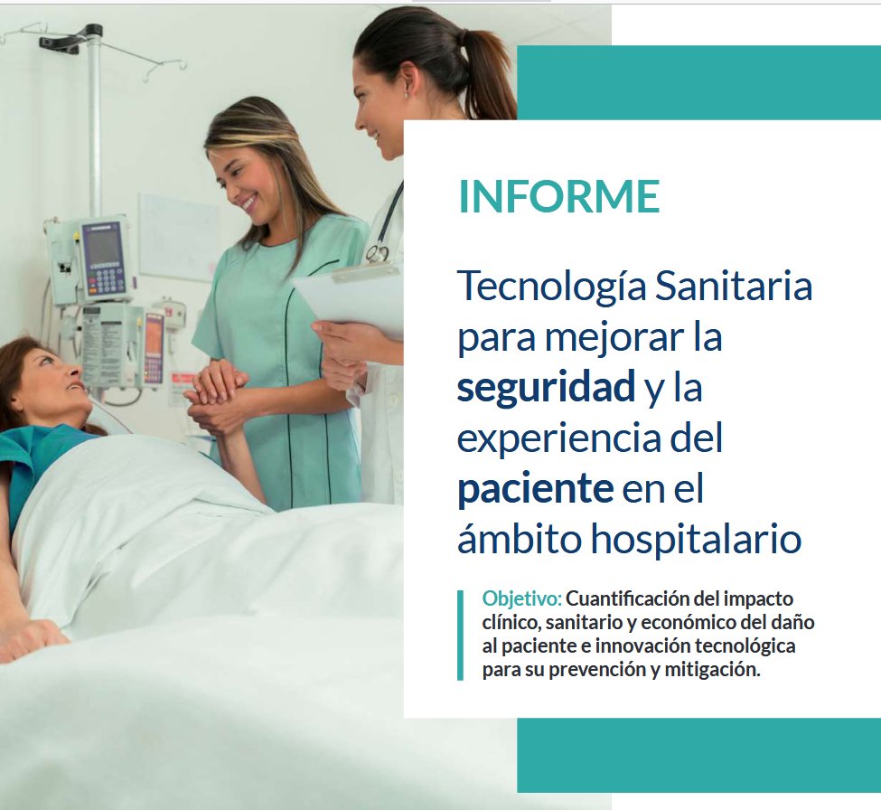 PRESENTADO EL INFORME «TECNOLOGÍA SANITARIA PARA MEJORAR LA SEGURIDAD Y LA EXPERIENCIA DEL PACIENTE EN EL ÁMBITO HOSPITALARIO» realizado por FENIN en colaboración con IQVIA

secce.es/presentado-el-…